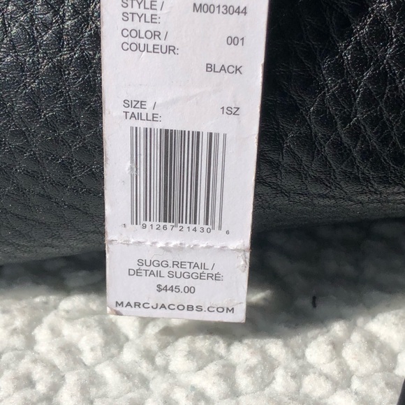 Marc Jacobs Black Leather Satchel - Picture 4 of 7